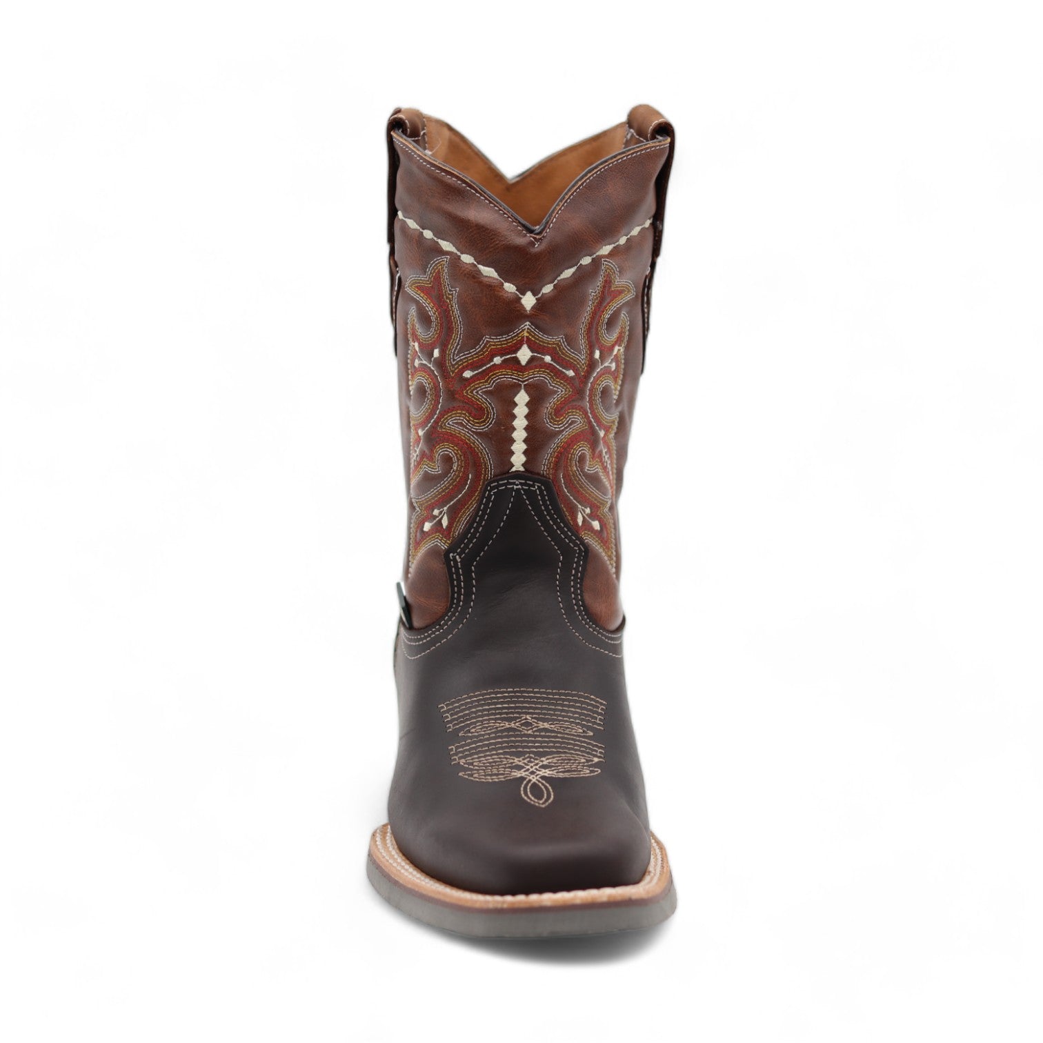 Arlington Men's Brown & Camel Leather Boots