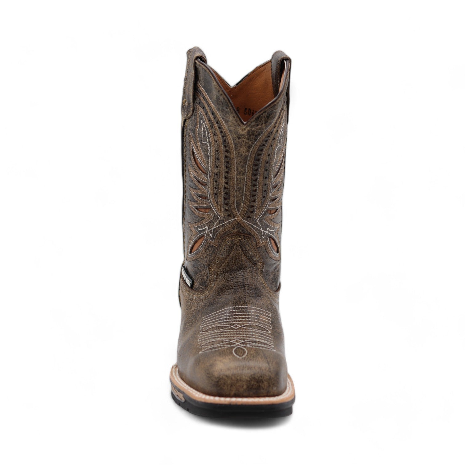 Austin Men's Chocolate Brown Leather Boots