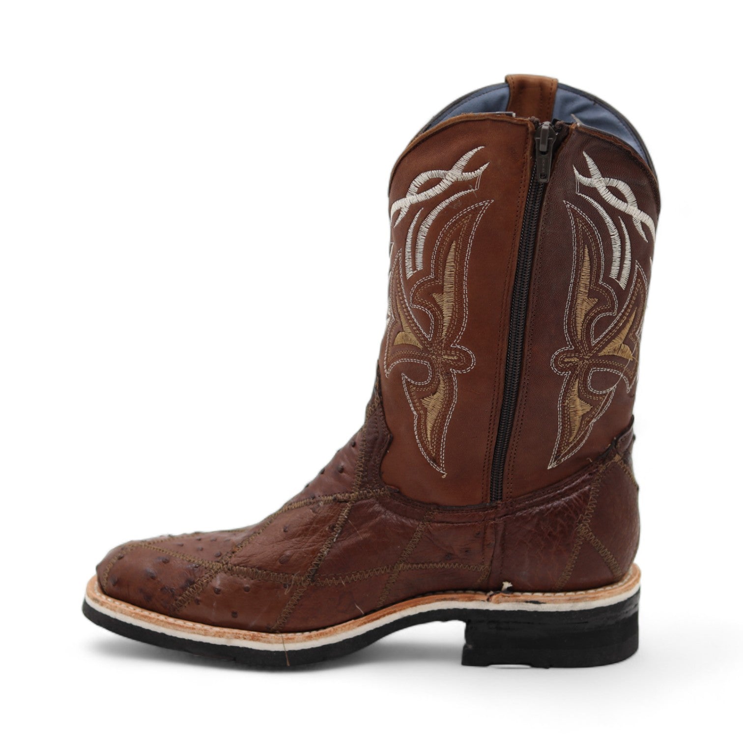 Cruzado Men's Brown Leather Boots