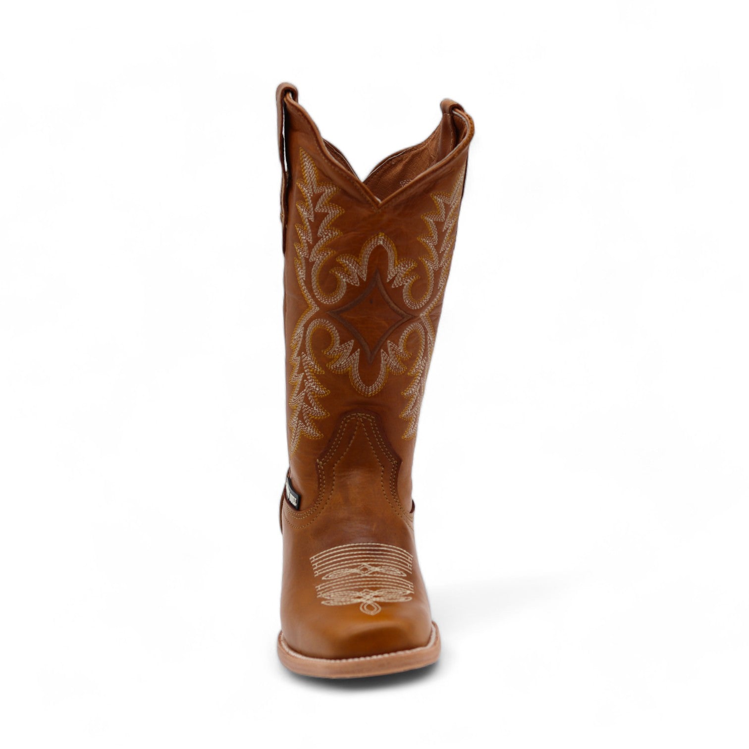 Lubbock Women's Camel Leather Boots