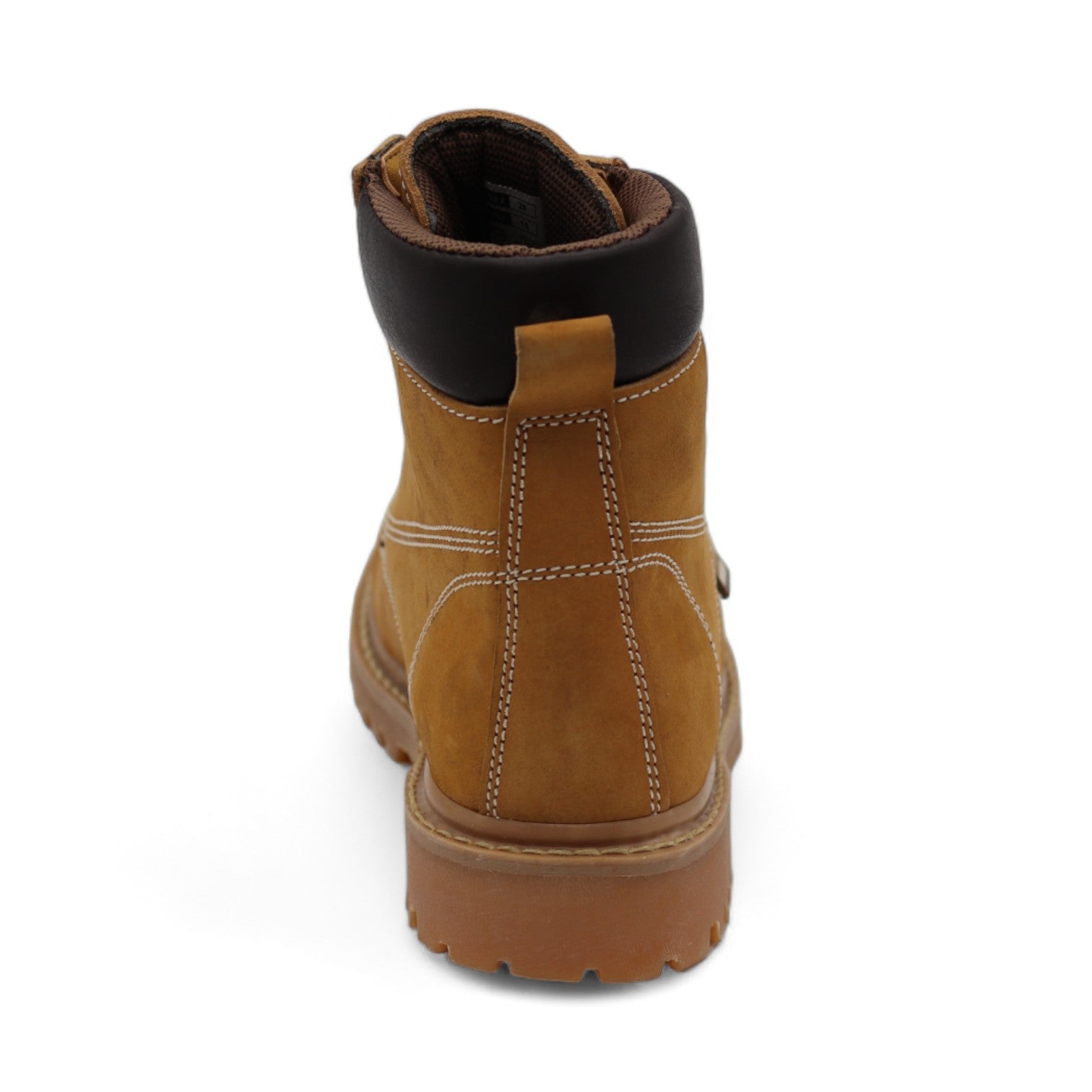 Timber Men's Camel Leather Short Boots