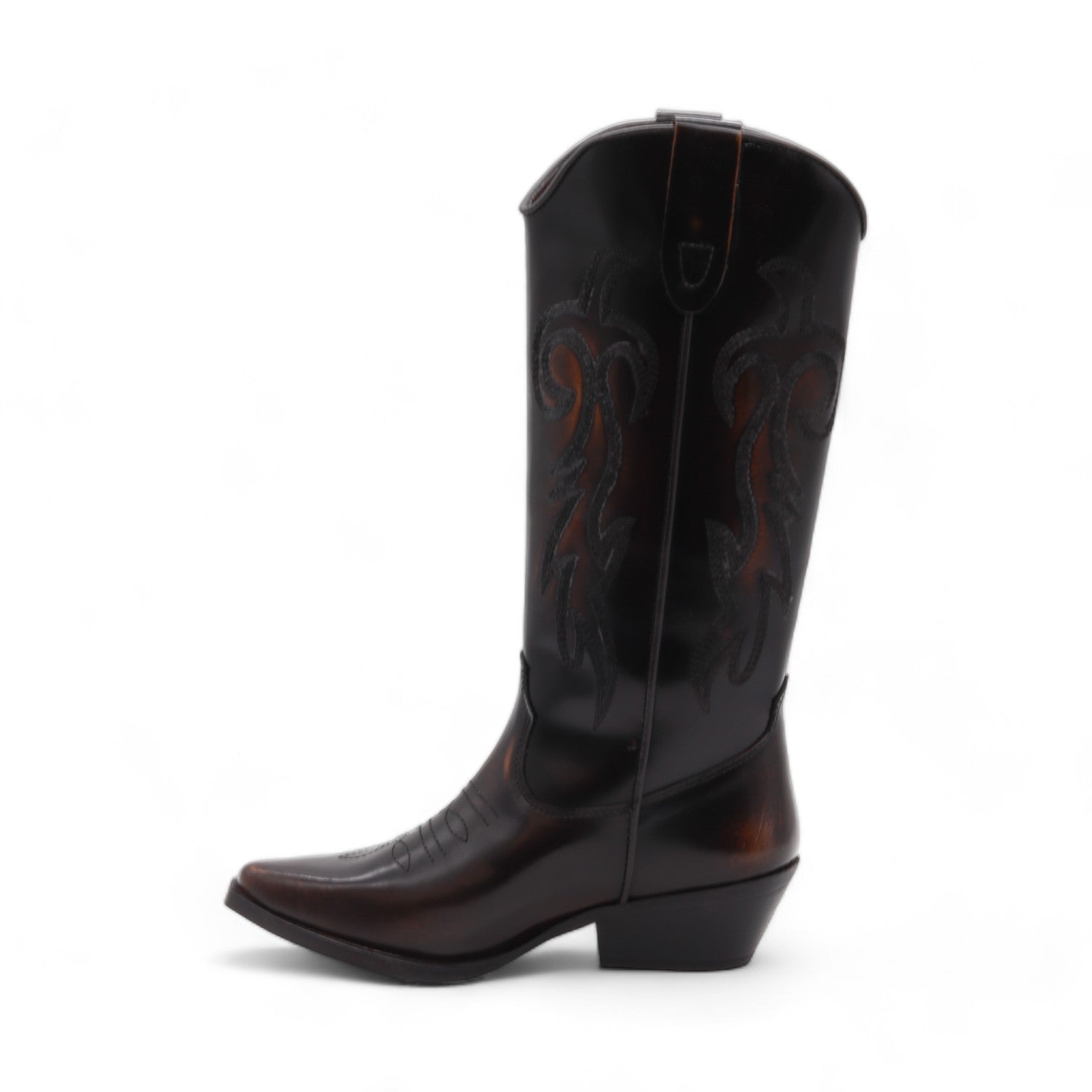 Sheriff Women's Brown Leather Boots