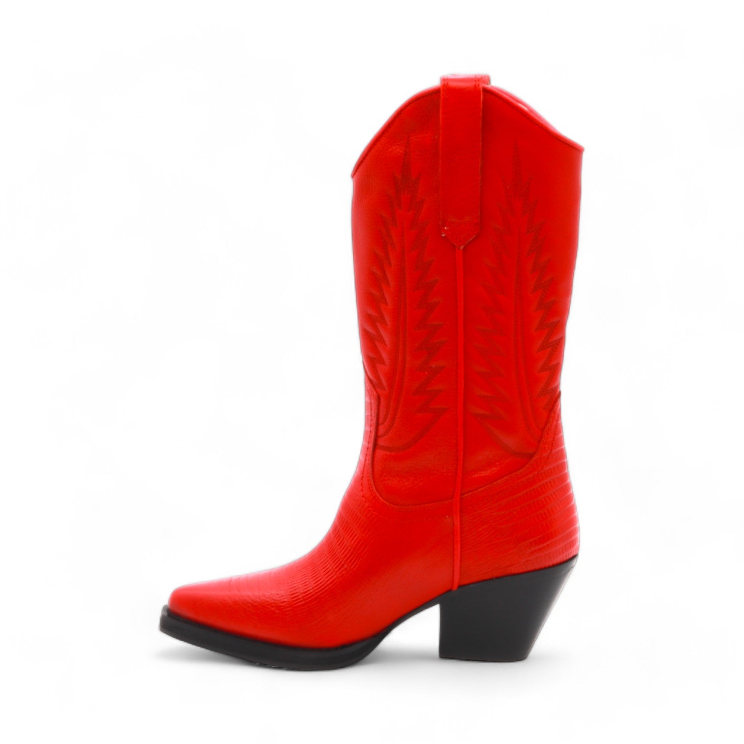 Cactus Women's Red Leather Boots