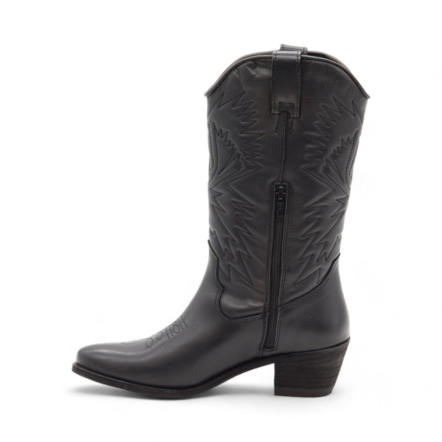 Cowgirl Women's Black Leather Boots