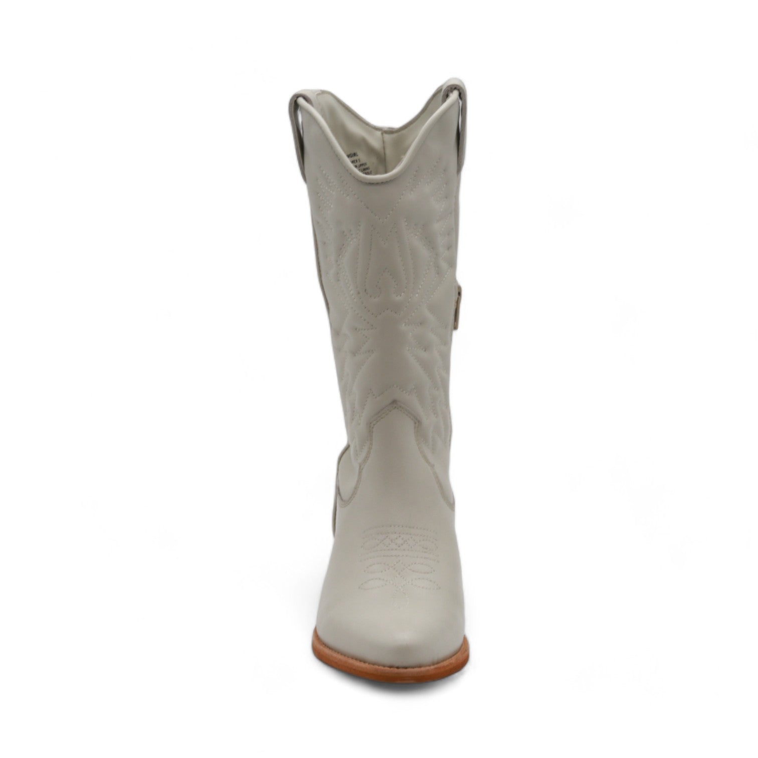 Cowgirl Women's White Leather Boots