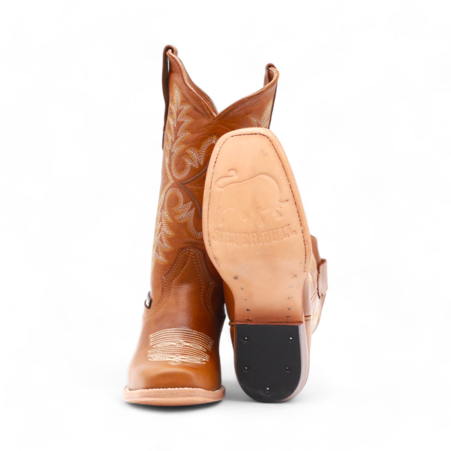 Lubbock Women's Camel Leather Boots