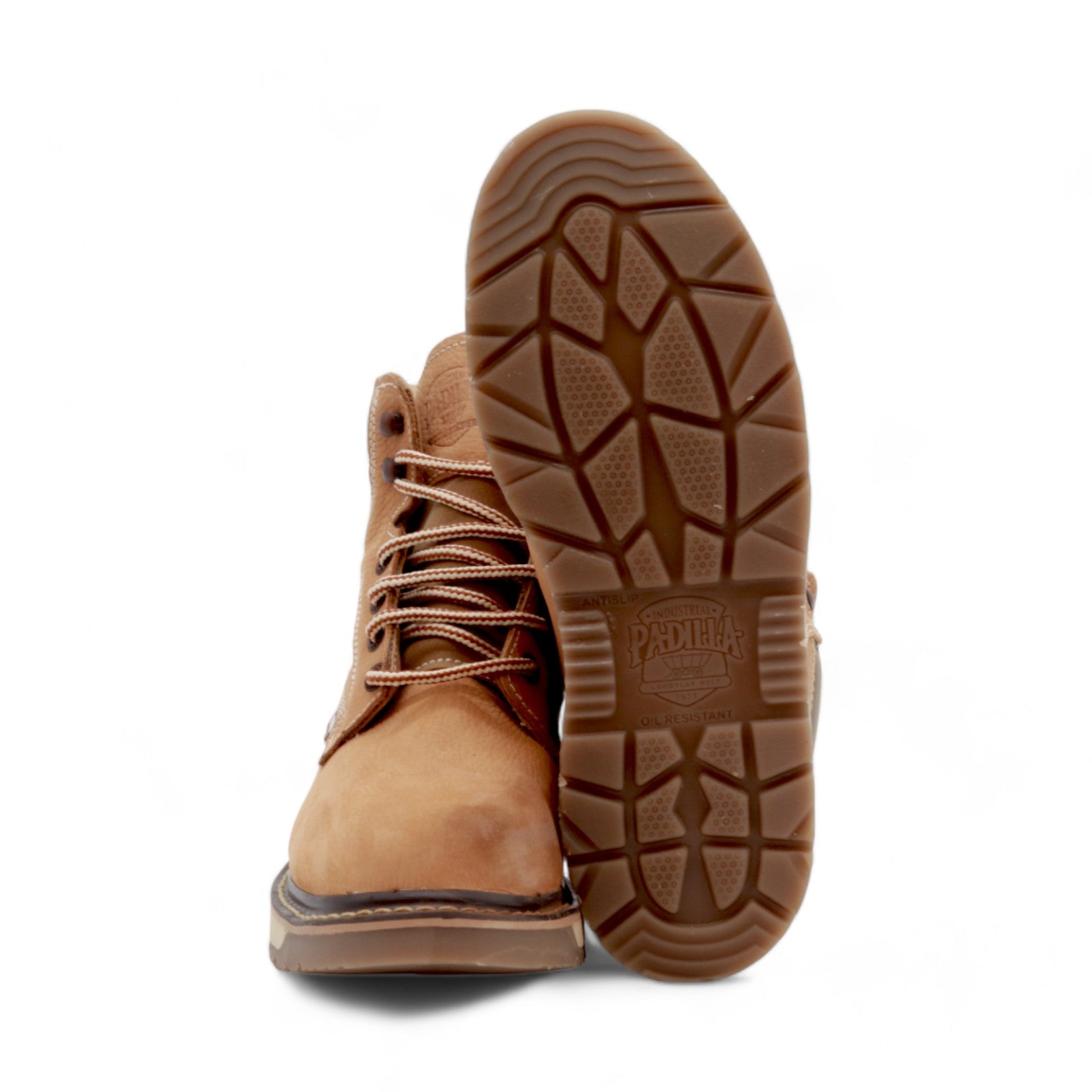 Pine Men's Light Brown Suede Short Boots