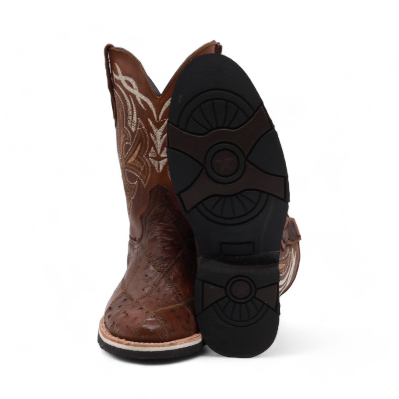 Cruzado Men's Brown Leather Boots