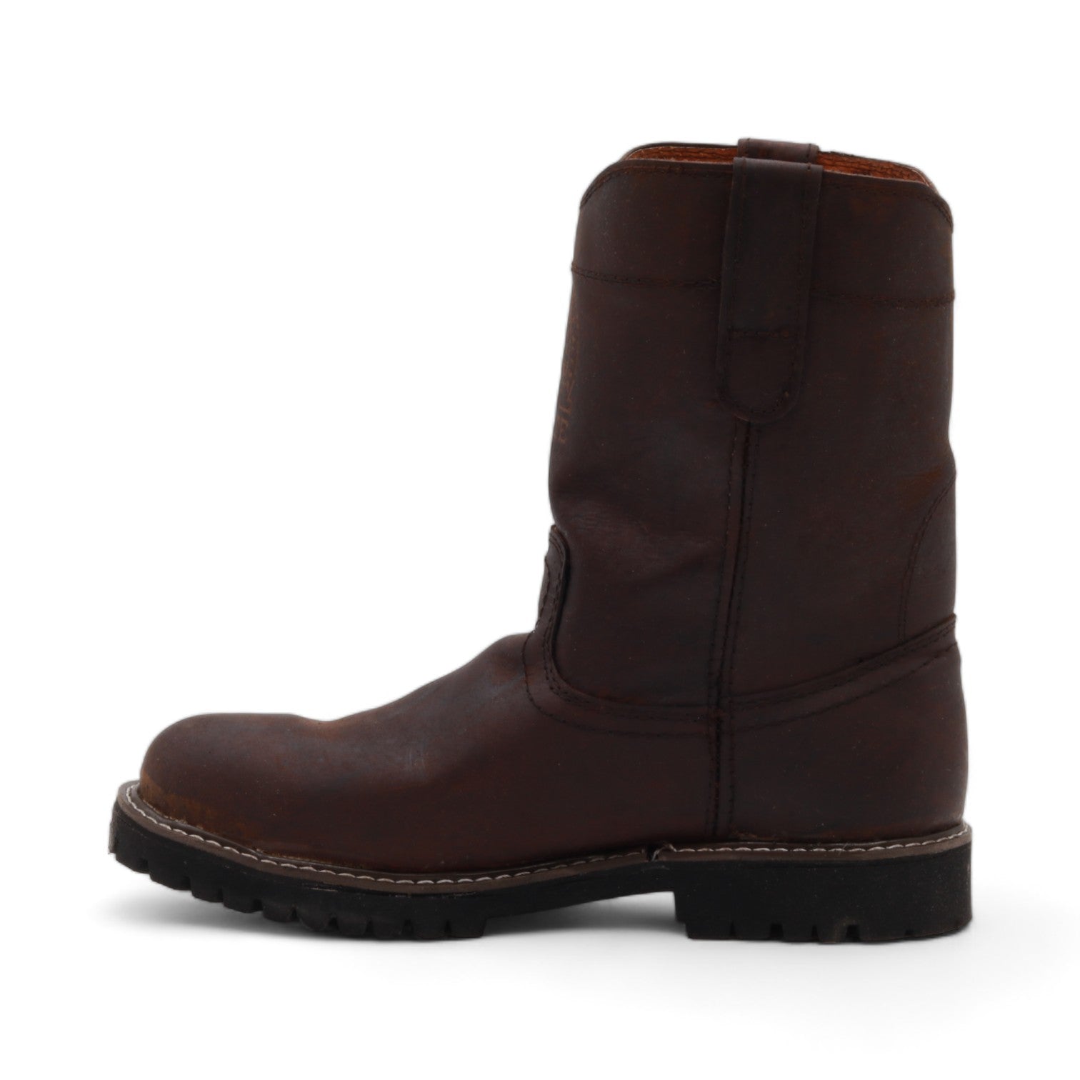 Ruper Men's Brown Cap Leather Boots