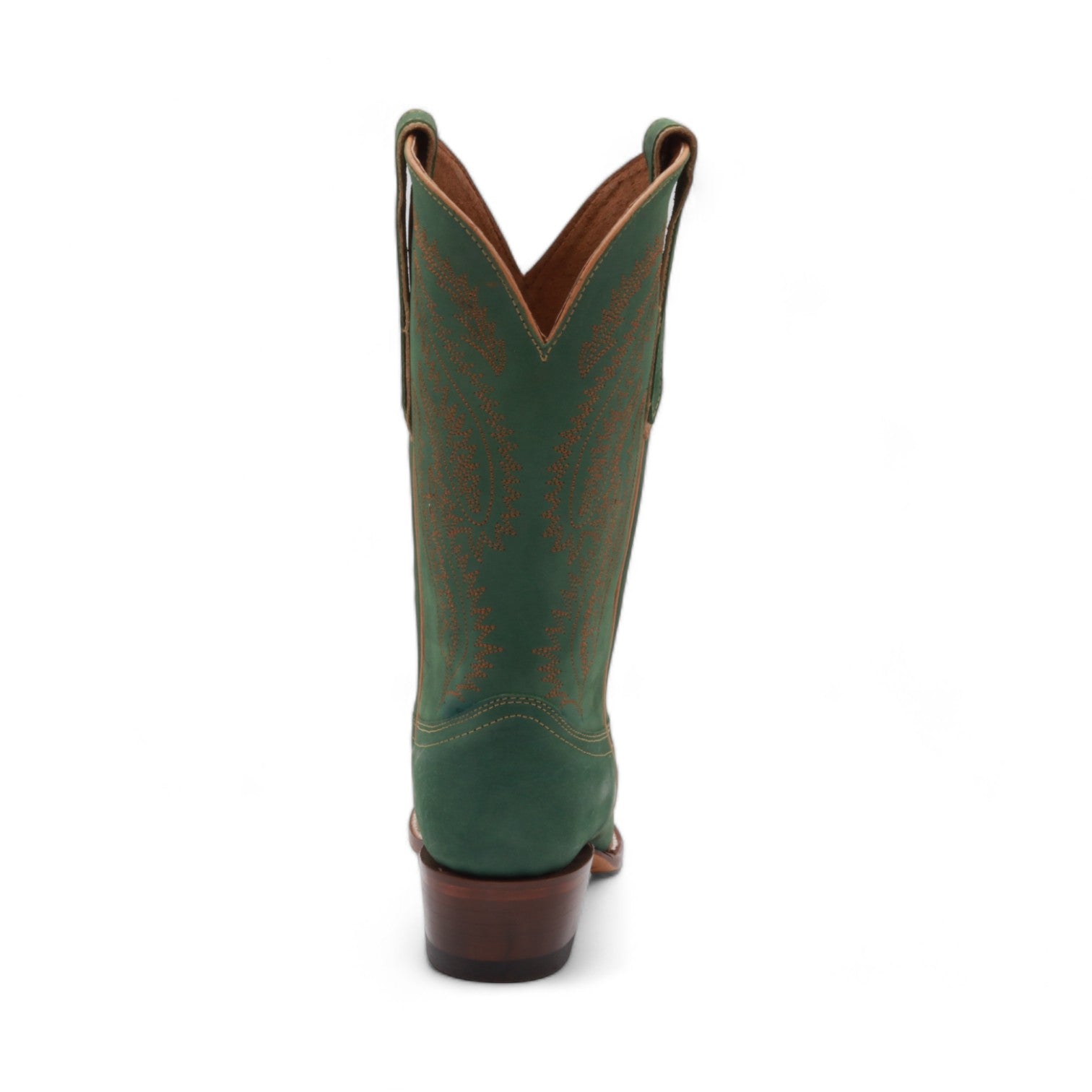 Lily Women's Green Leather Boots