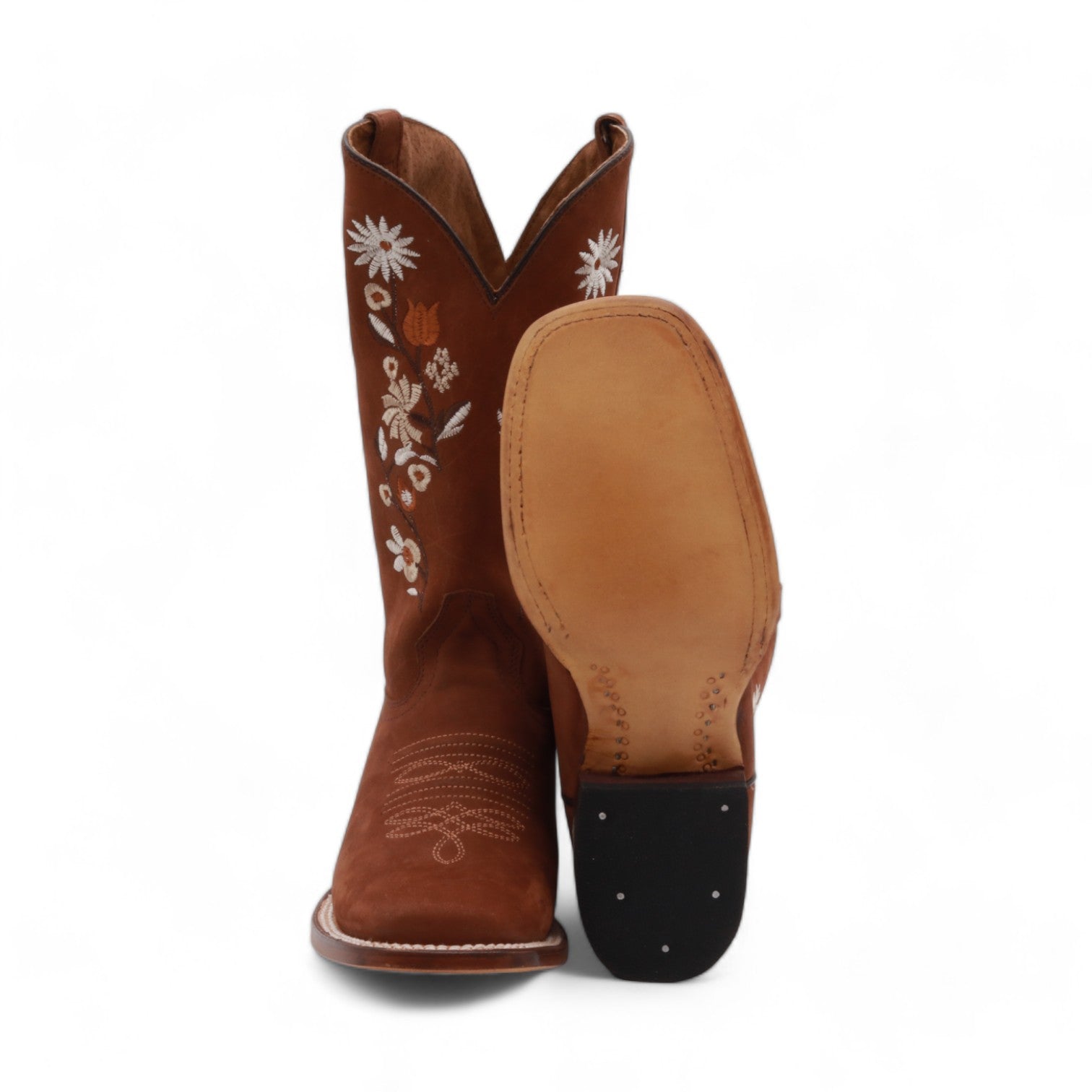 Ramillete Women's Brown Leather Boots