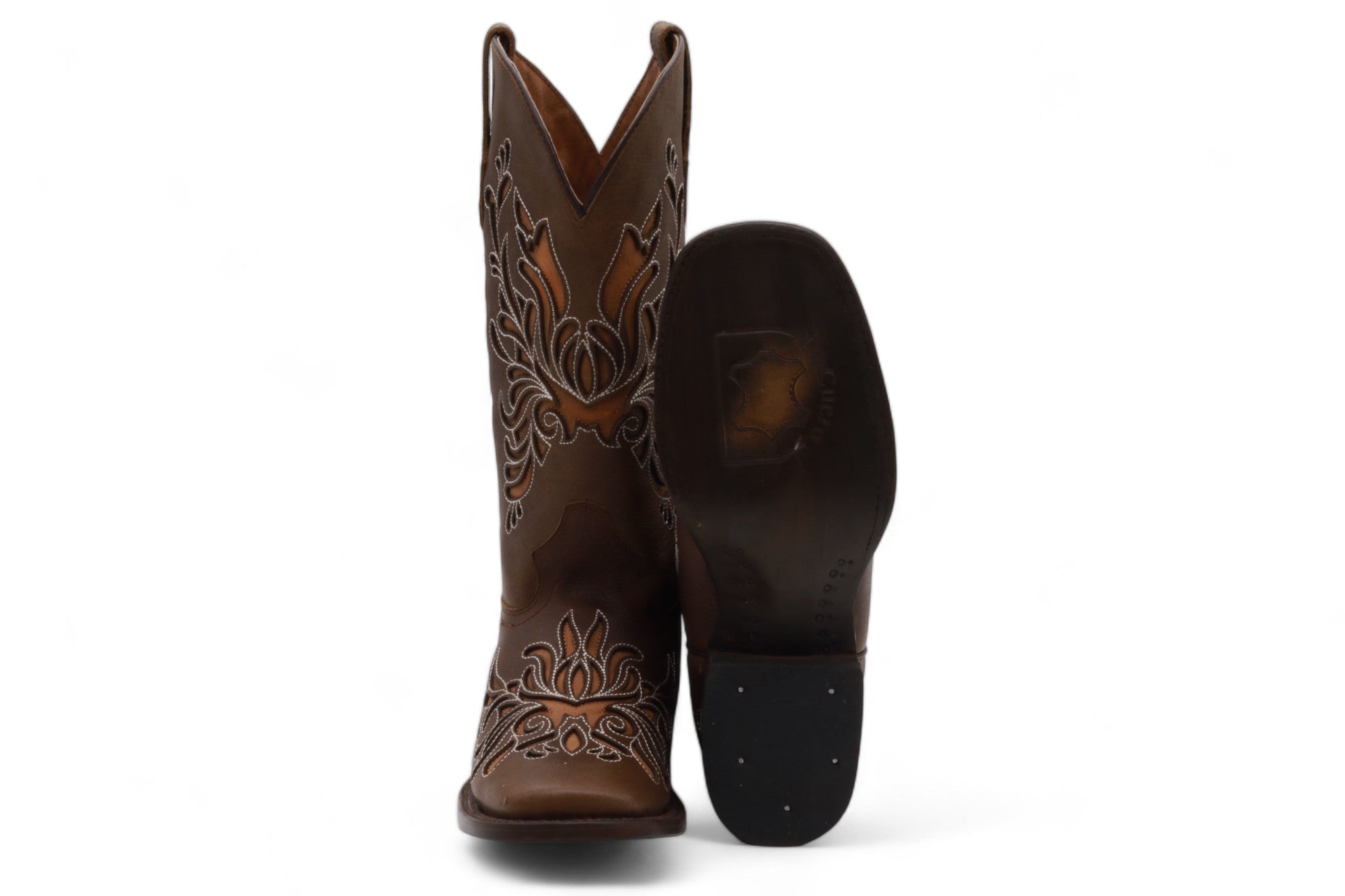 Amapola Women's Brown Leather Boots