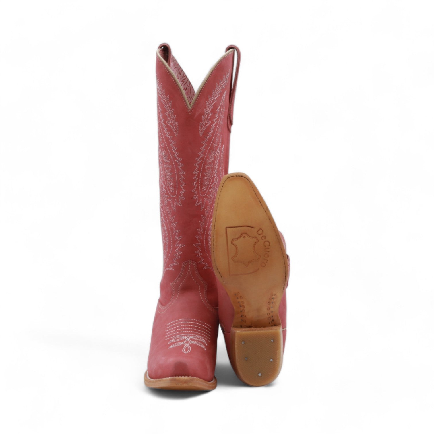 Parade Women's Pink Leather Boots