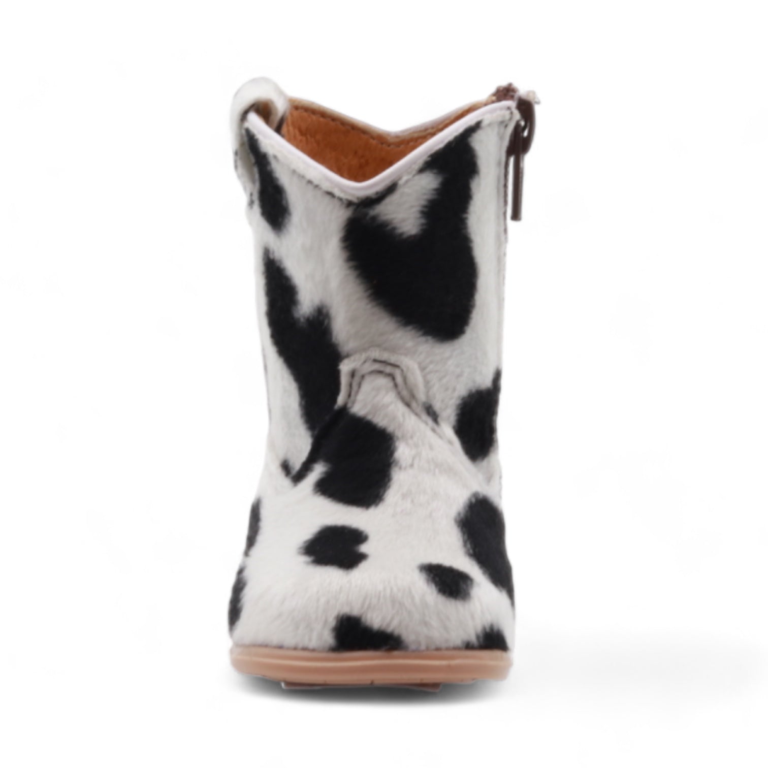 Beau Baby's Cow Print Leather Boots