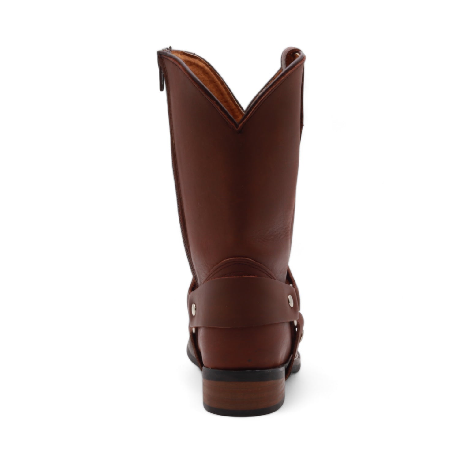 Bennett Juniors Brown Leather Boots