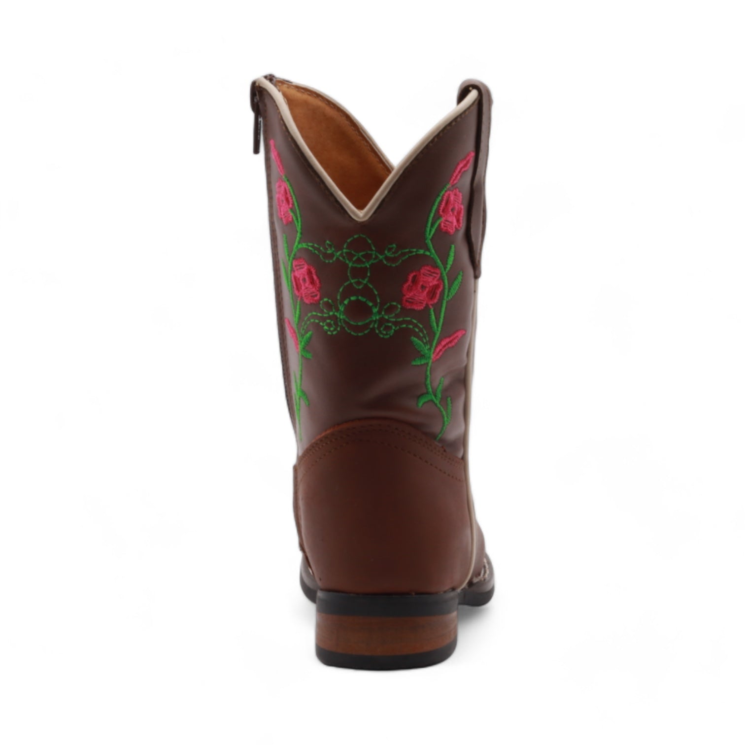 Bailey Kids Brown Leather Boots