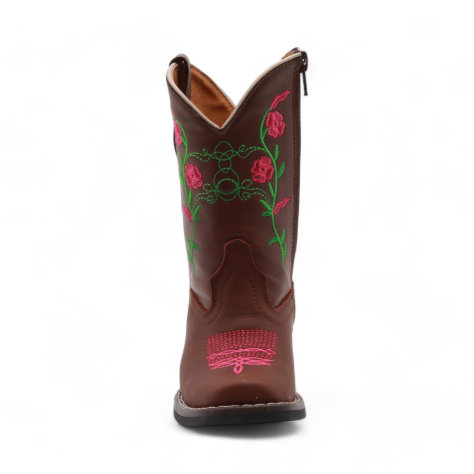 Bailey Kids Brown Leather Boots