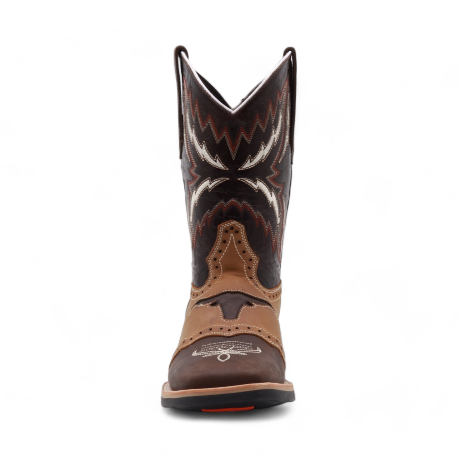 Longhorn Men's Brown Leather Boots