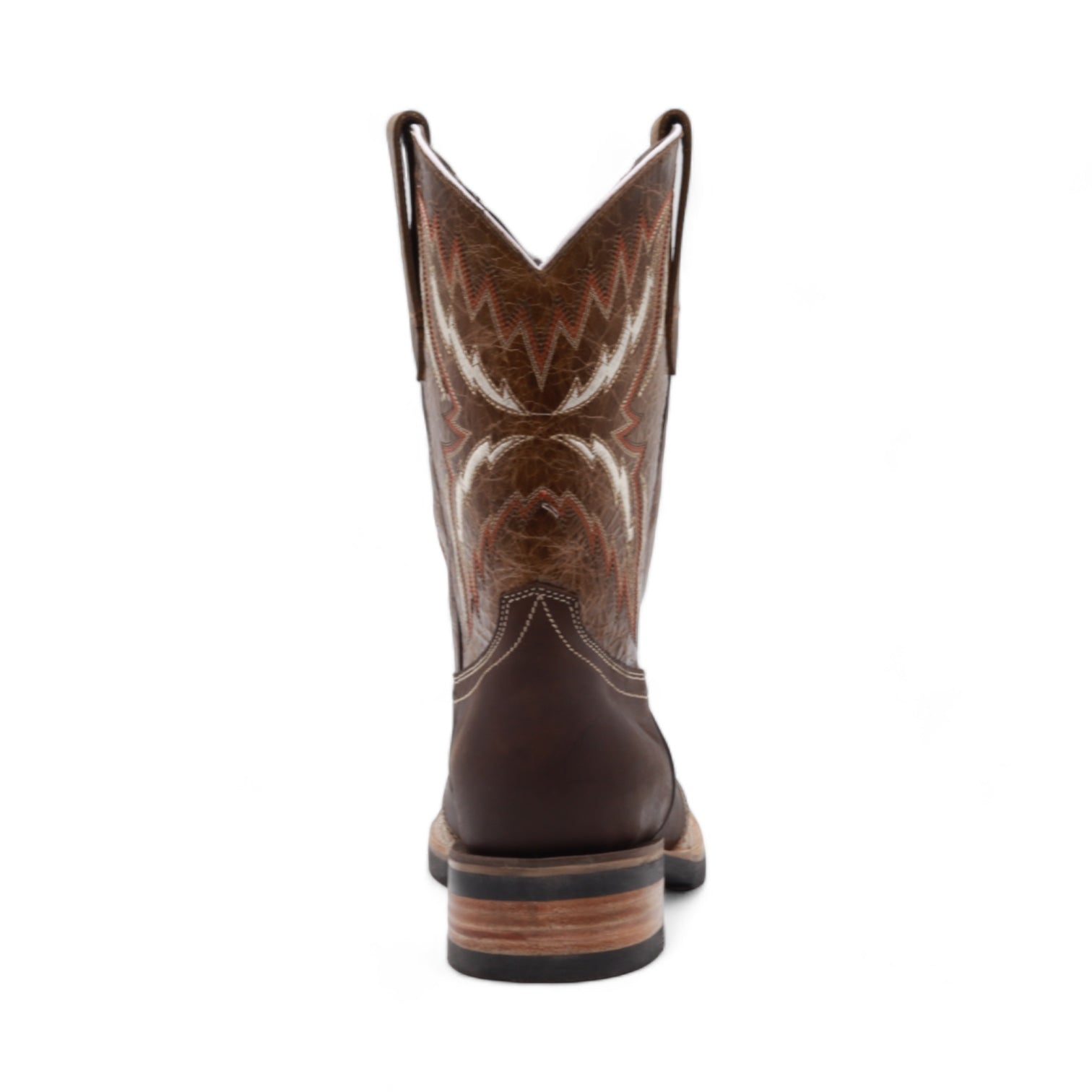 Longhorn Men's Camel Leather Boots