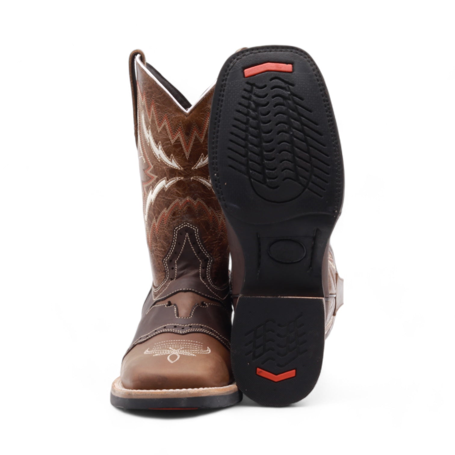 Longhorn Men's Camel Leather Boots