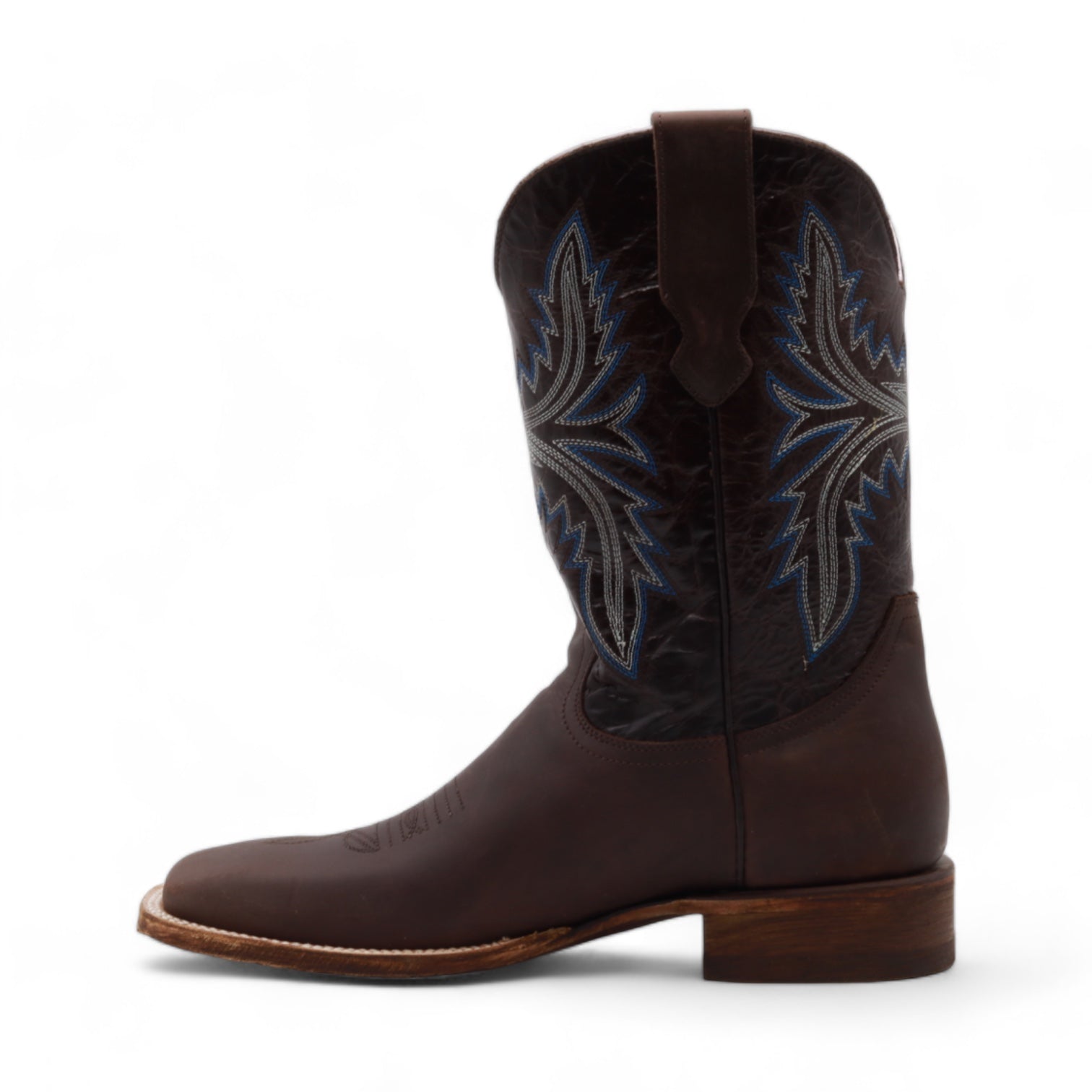 Texas Men's Brown Leather Boots