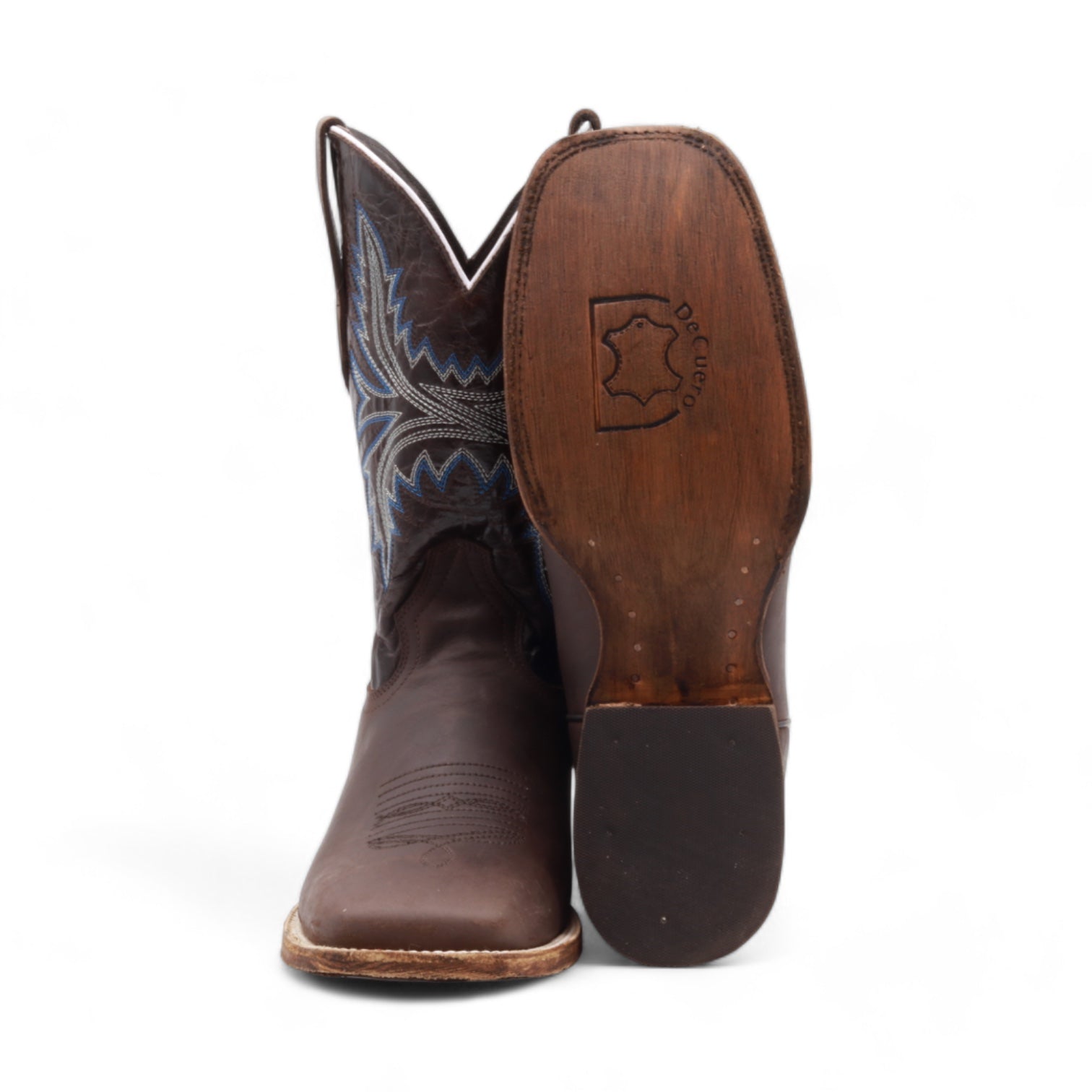 Texas Men's Brown Leather Boots