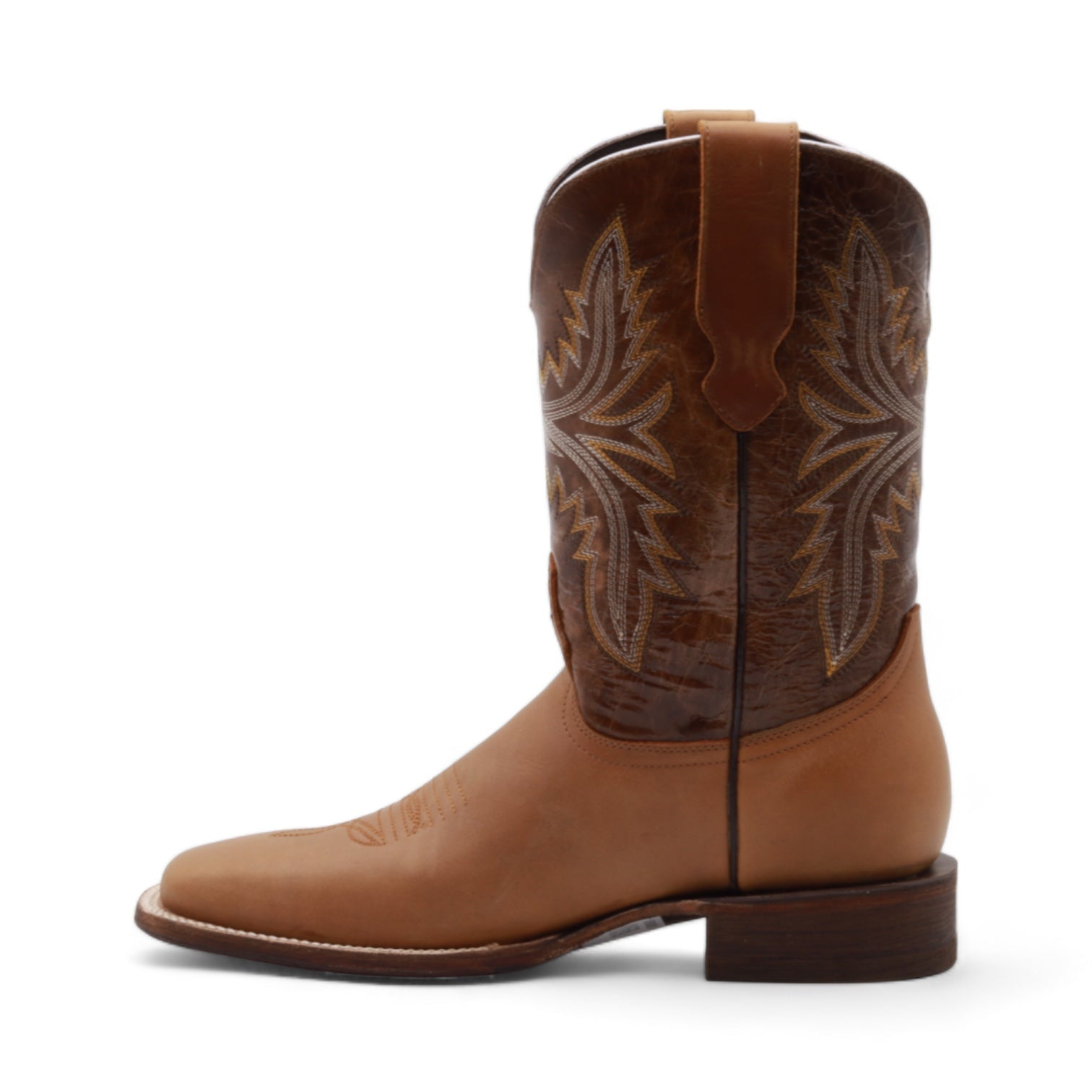 Texas Men's Camel Leather Boots