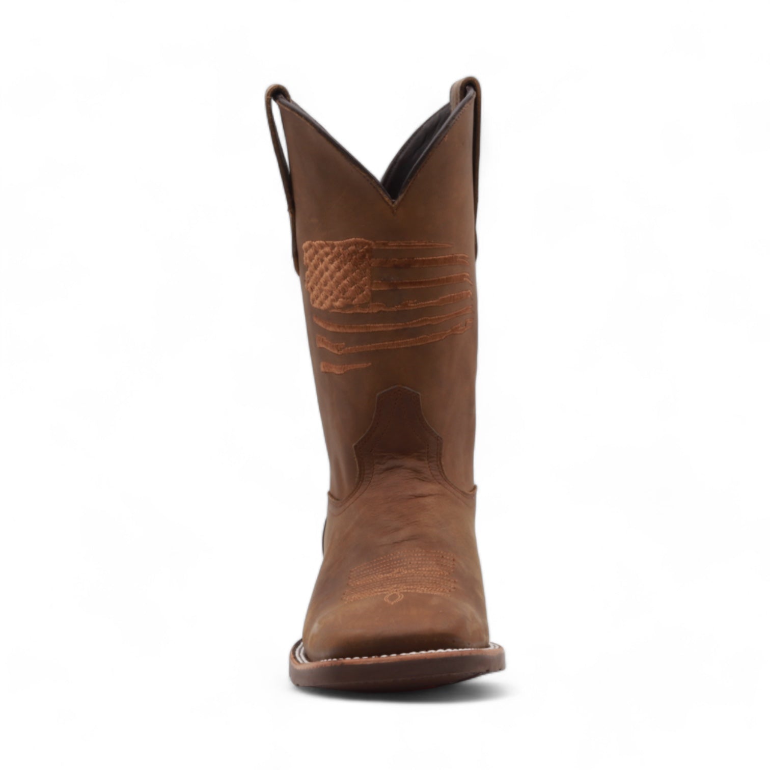 Patriot Men's Brown Leather Boots