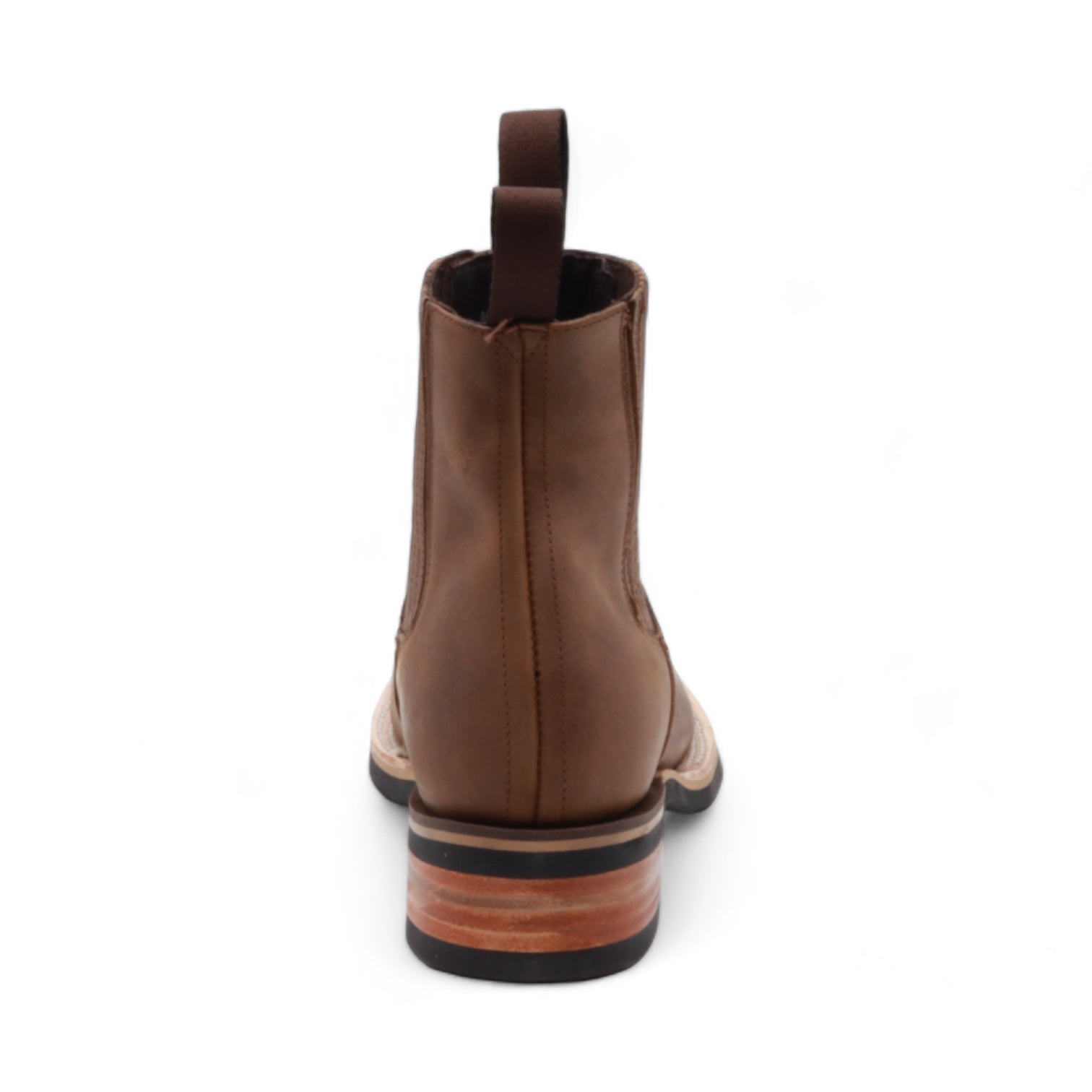 Iowa Men's Brown Leather Short Boots