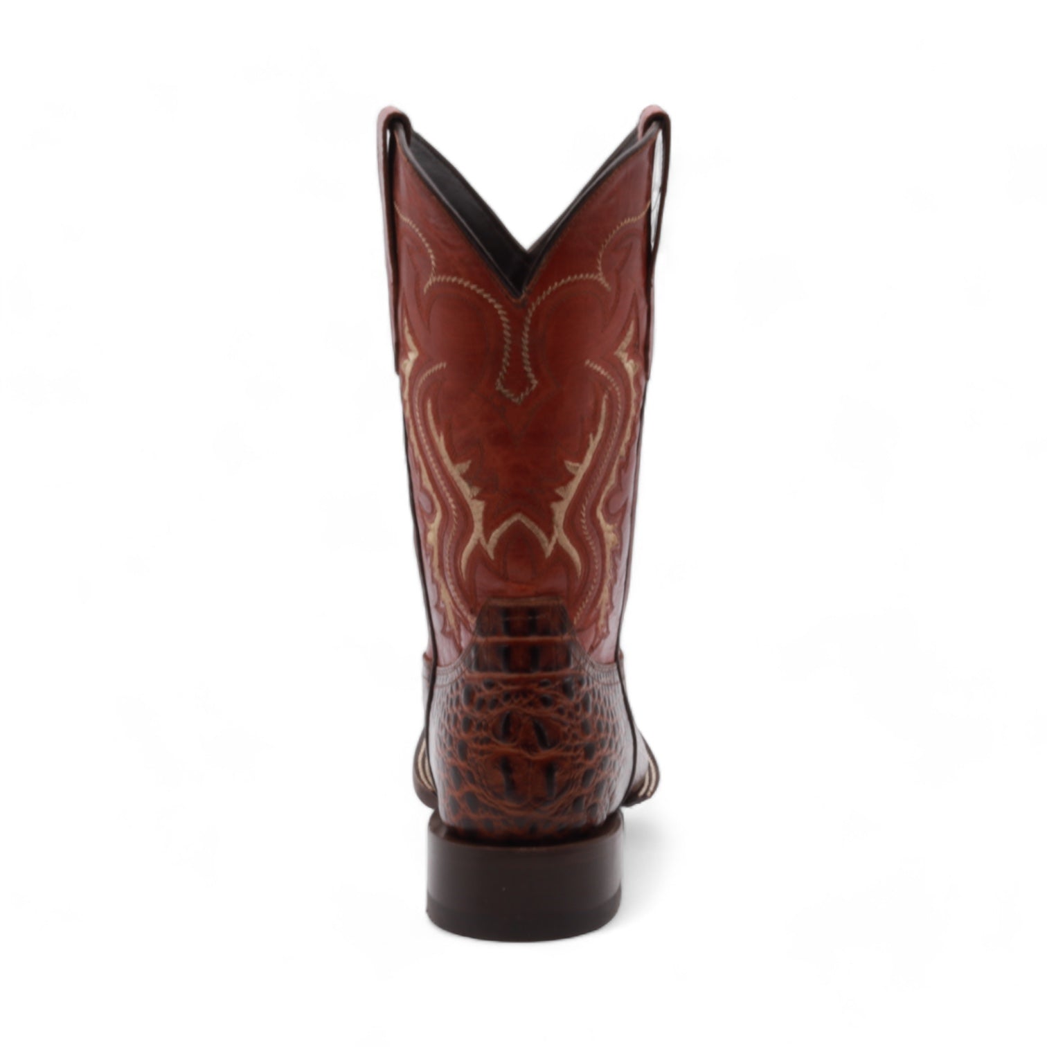 Illinois Men's Shedron Crocodile Print Leather Boots