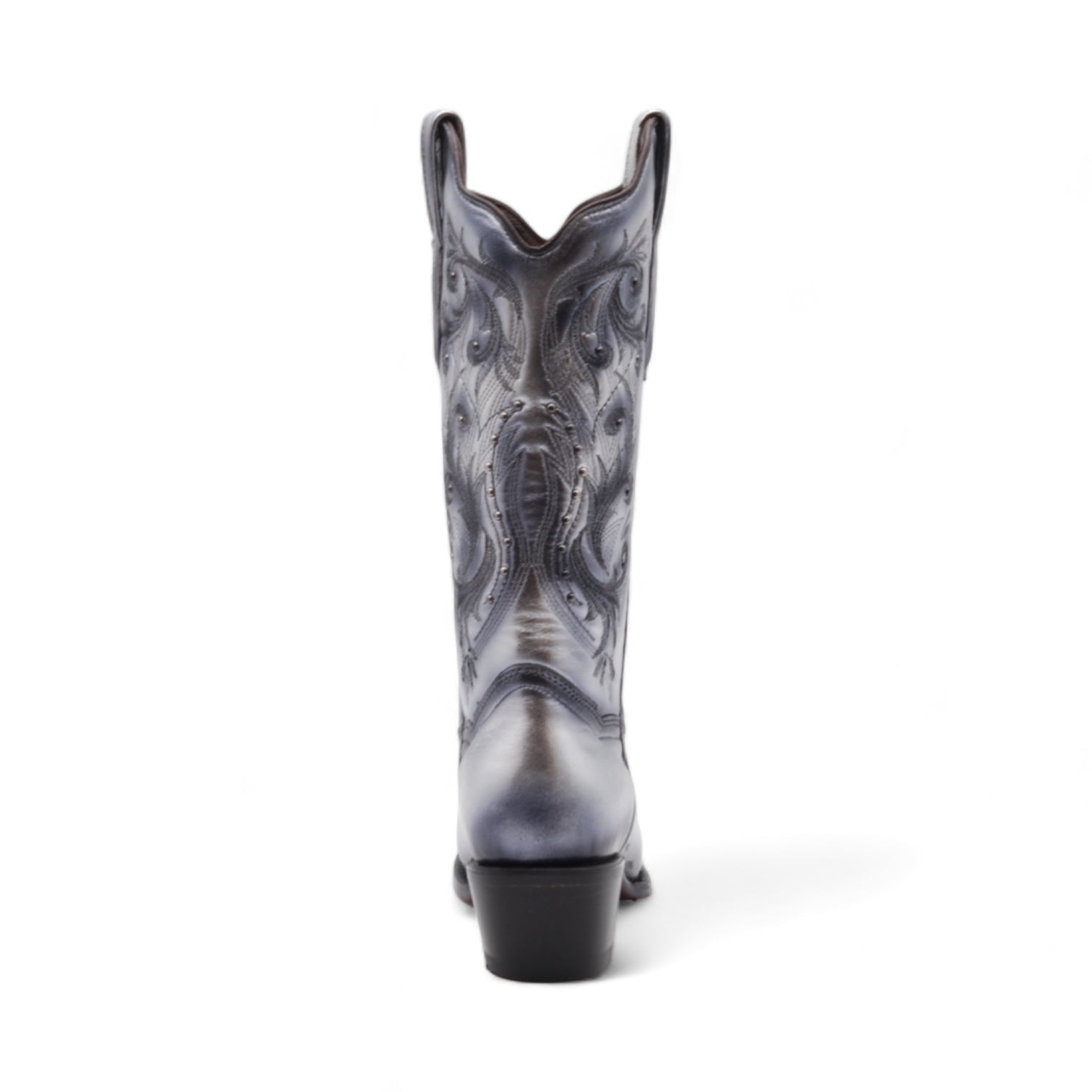 Madison Women's Silver Leather Boots