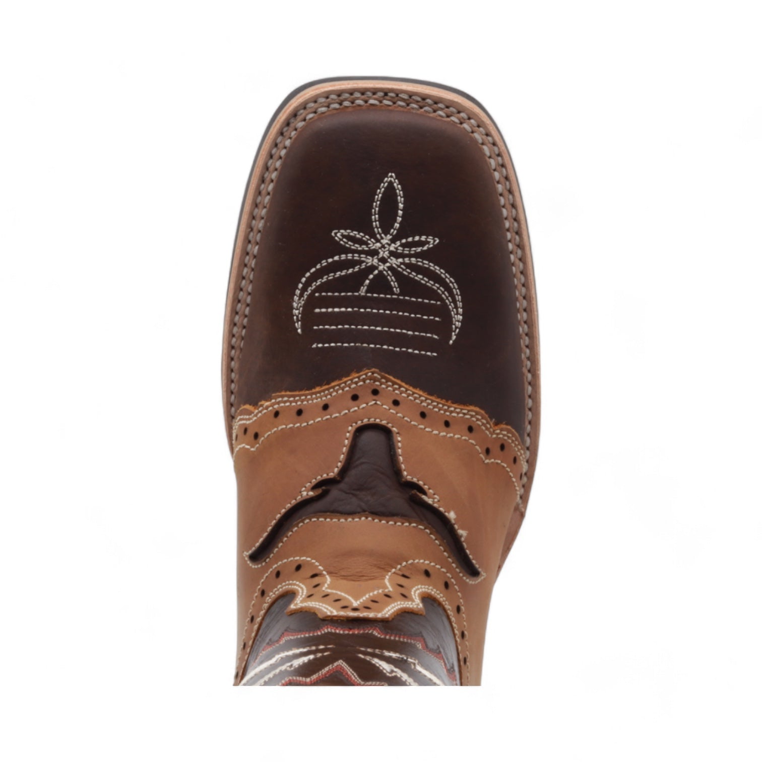 Longhorn Men's Brown Leather Boots