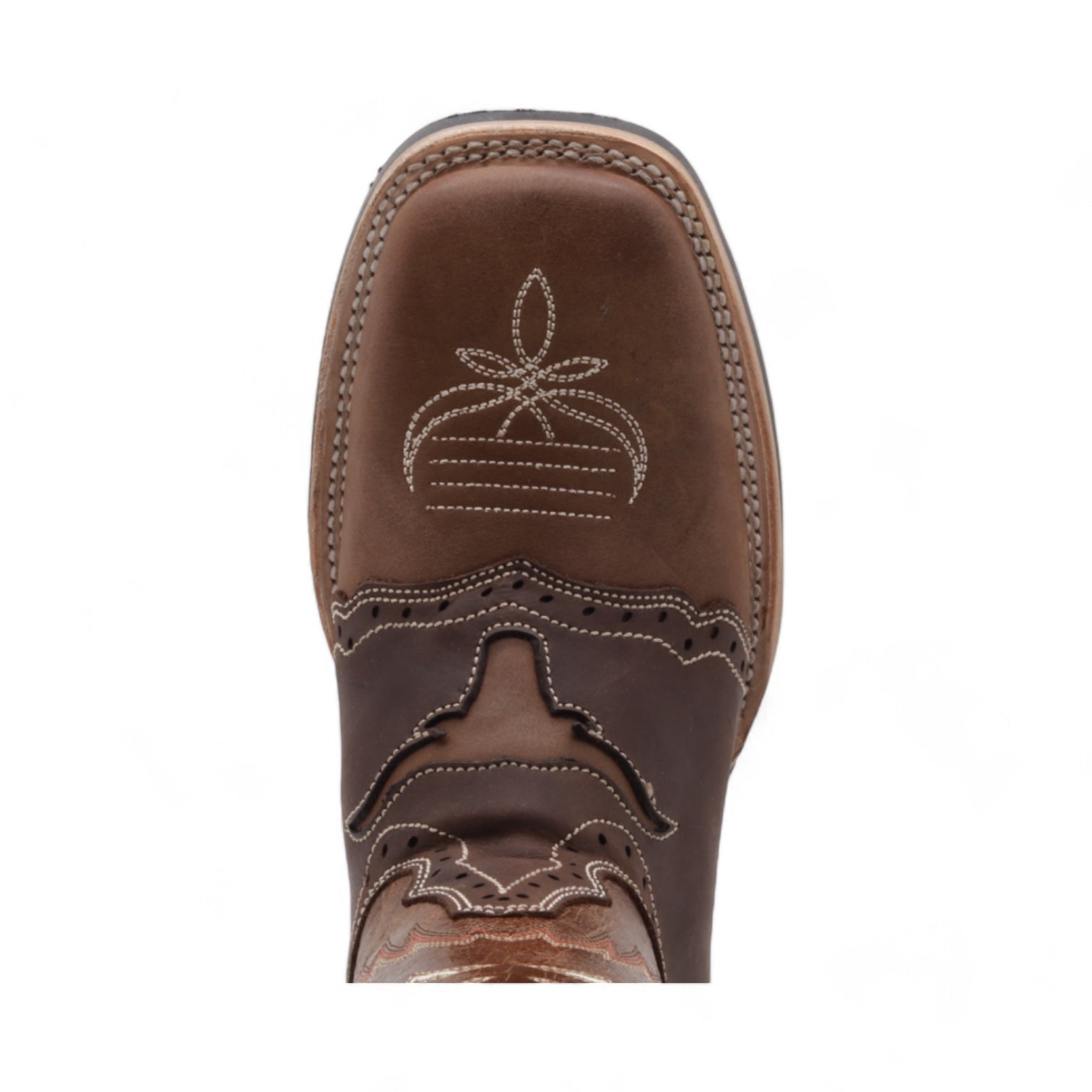 Longhorn Men's Camel Leather Boots