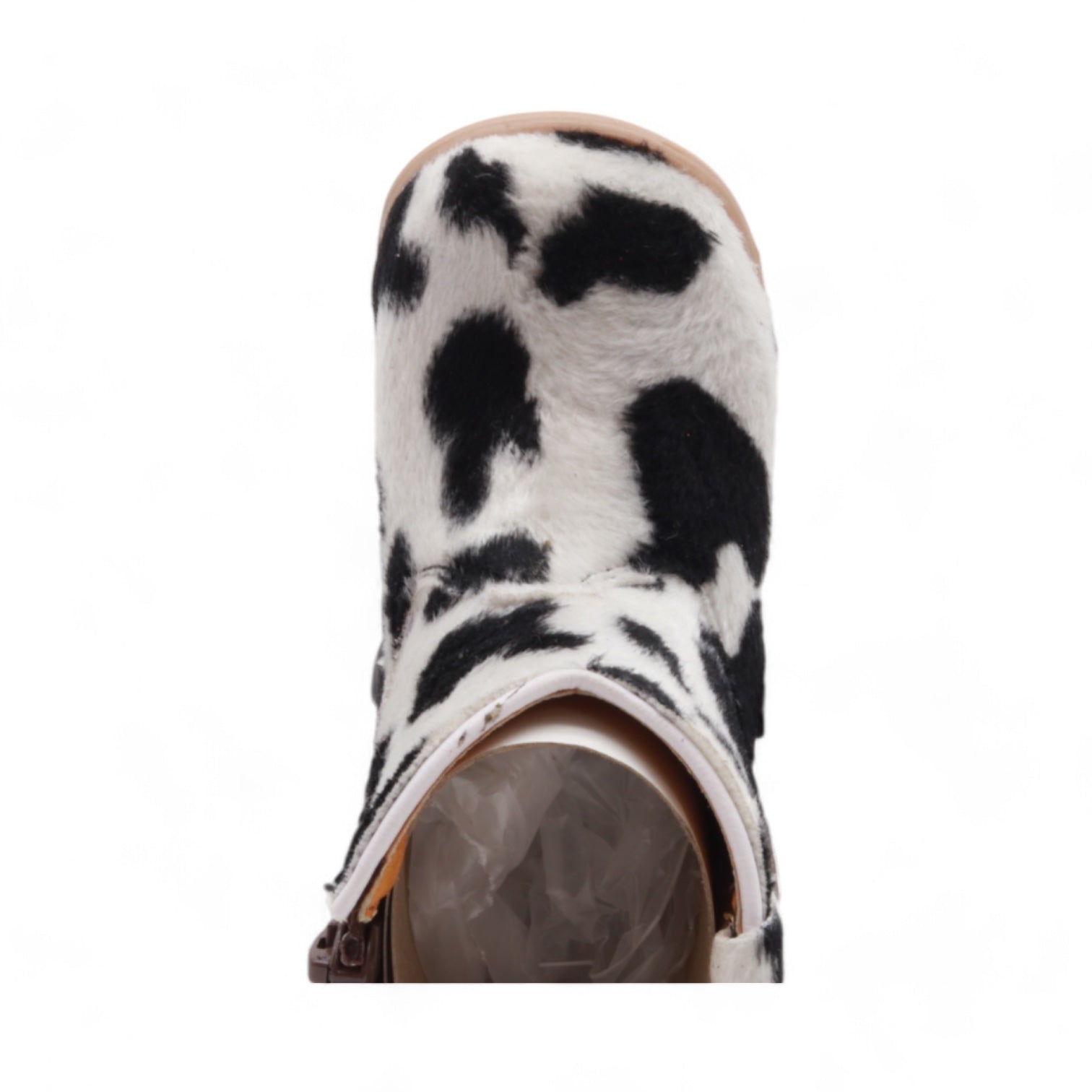 Beau Baby's Cow Print Leather Boots