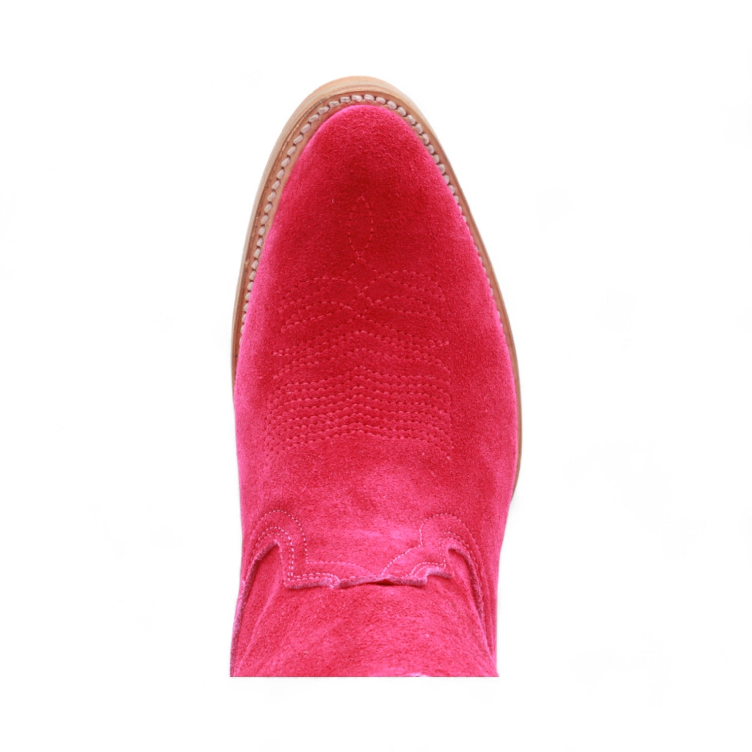 Ella Women's Fuchsia Suede Leather Boots