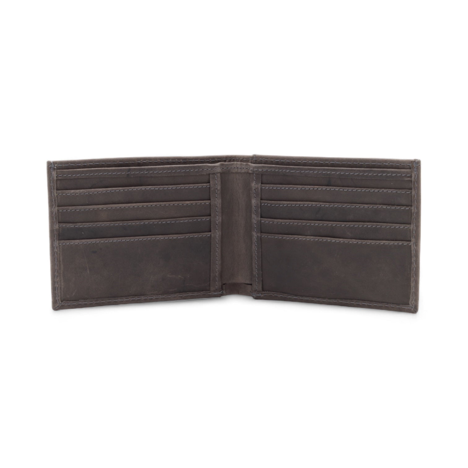 Patriot Gray Leather Wallet