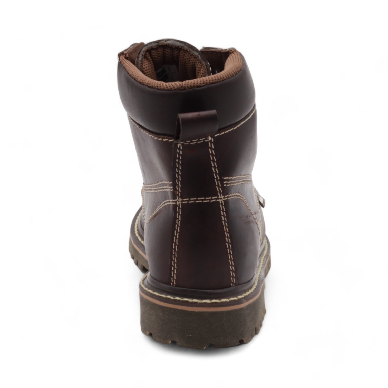 Timber Men's Brown Leather Short Boots