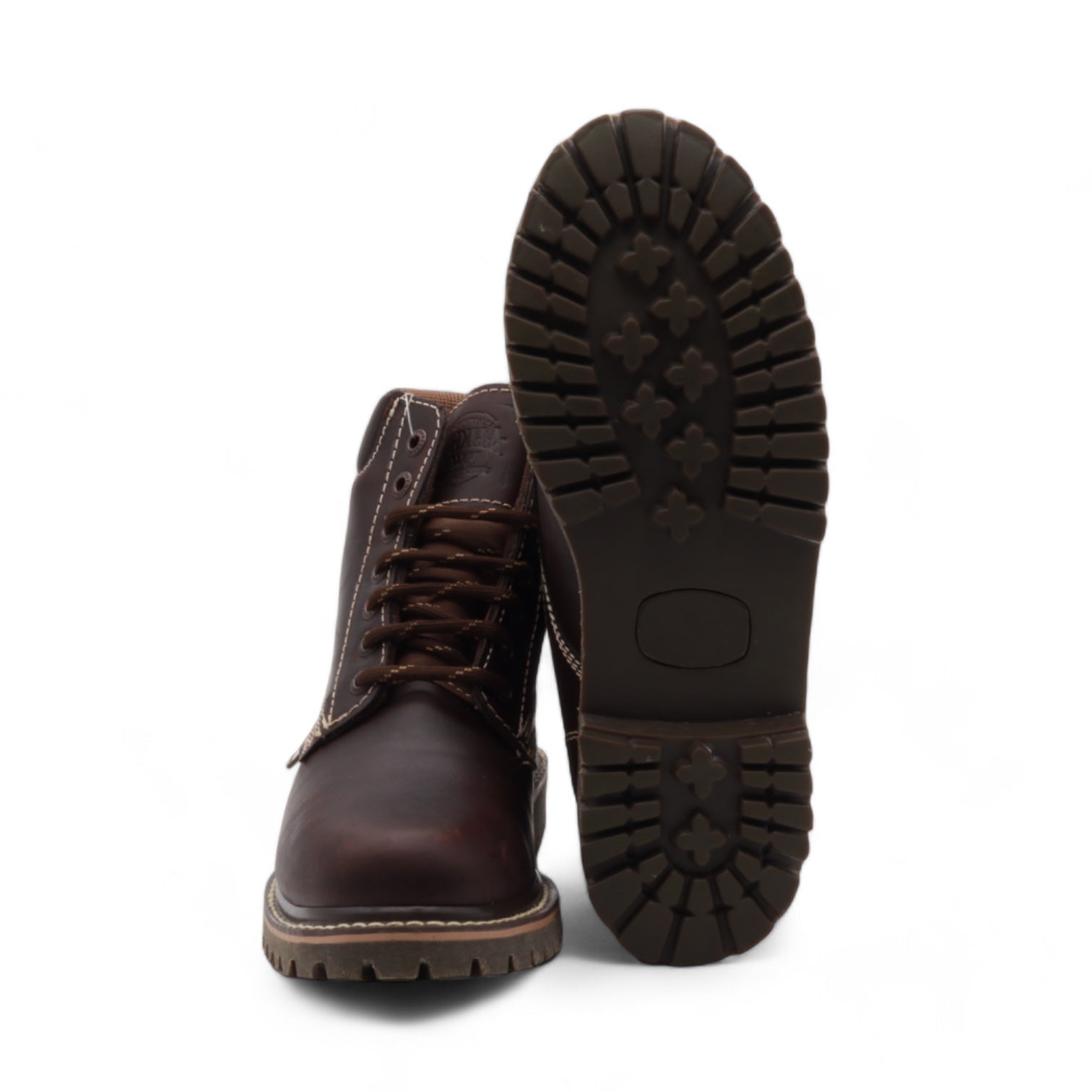 Timber Men's Brown Leather Short Boots