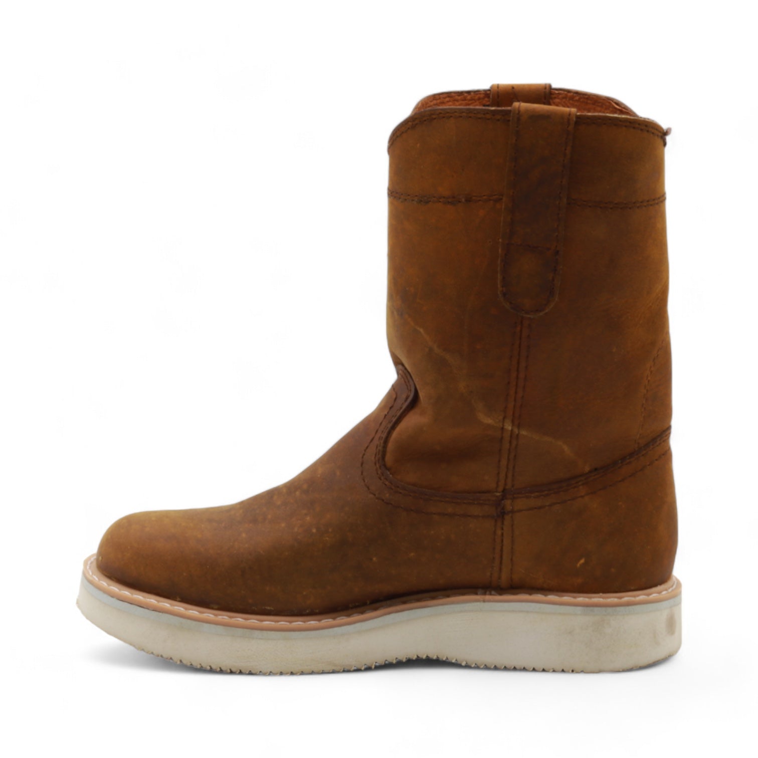 Gordon Men's Camel Leather Boots