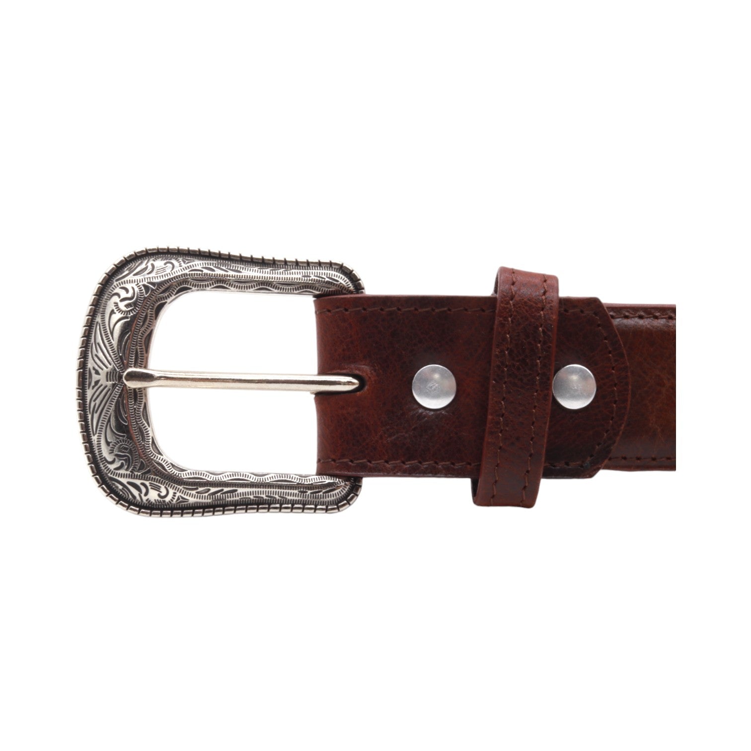 Ohio Shedron Leather Belt