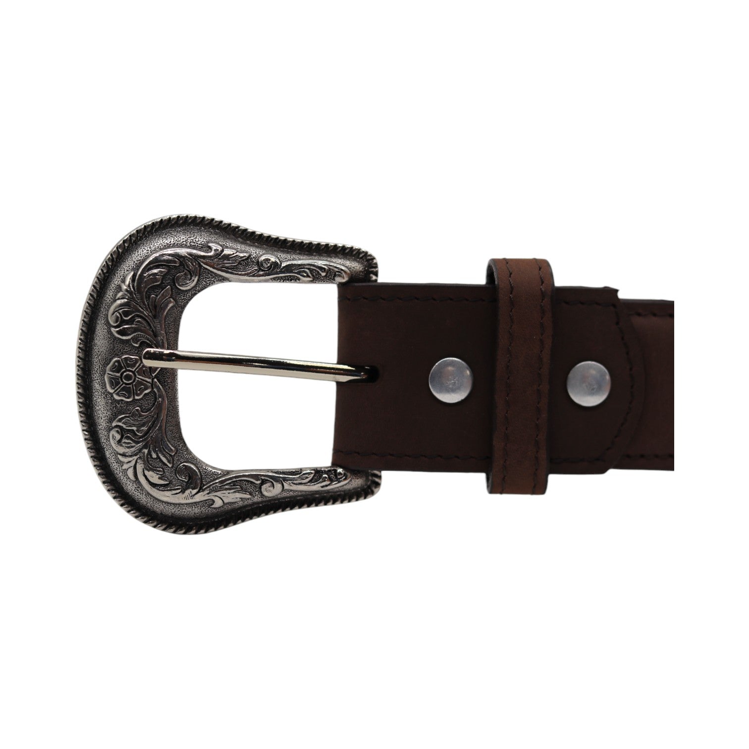 Alaska Brown Leather Belt