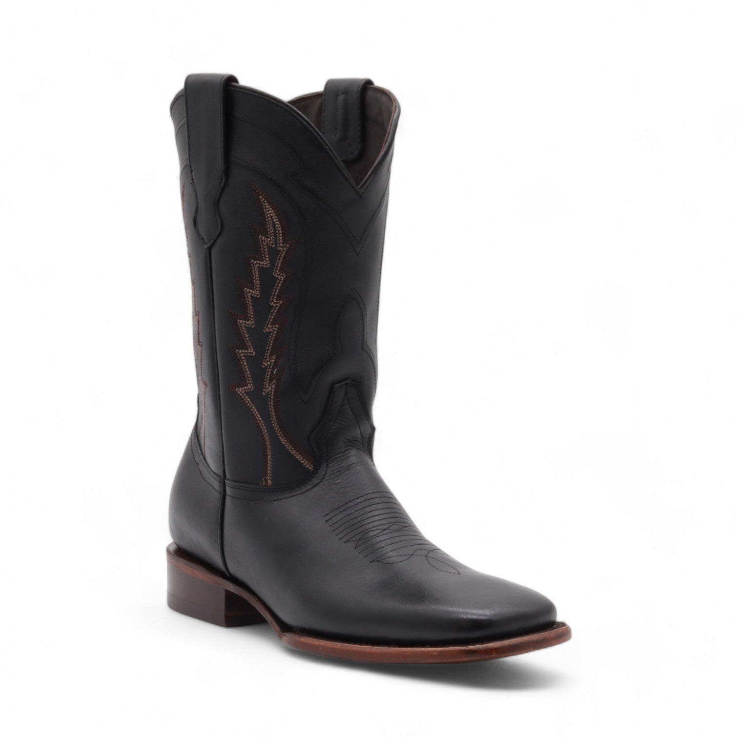 Marcel Men's Black Leather Boots