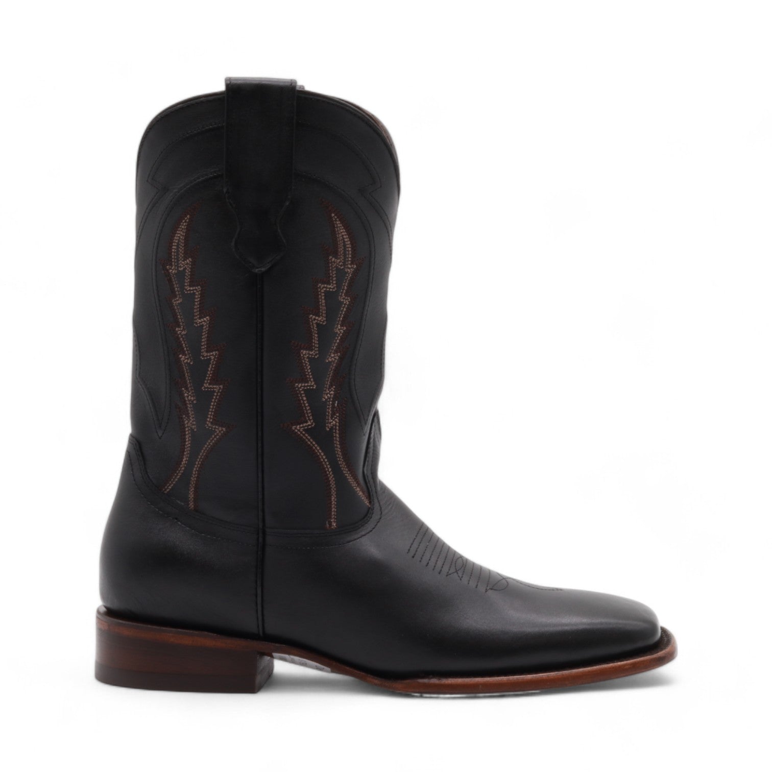 Marcel Men's Black Leather Boots